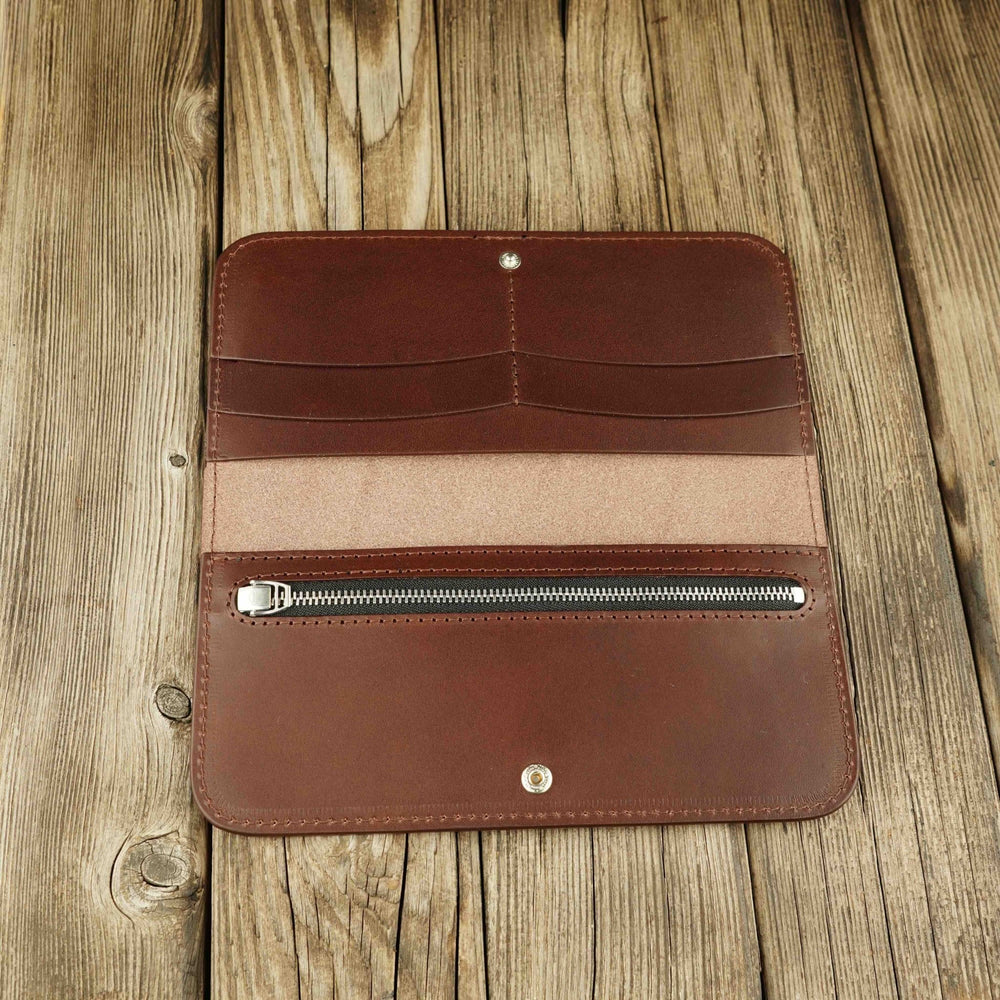Women's Leather Wallet - Fold - Women's accessories - Souma Leather