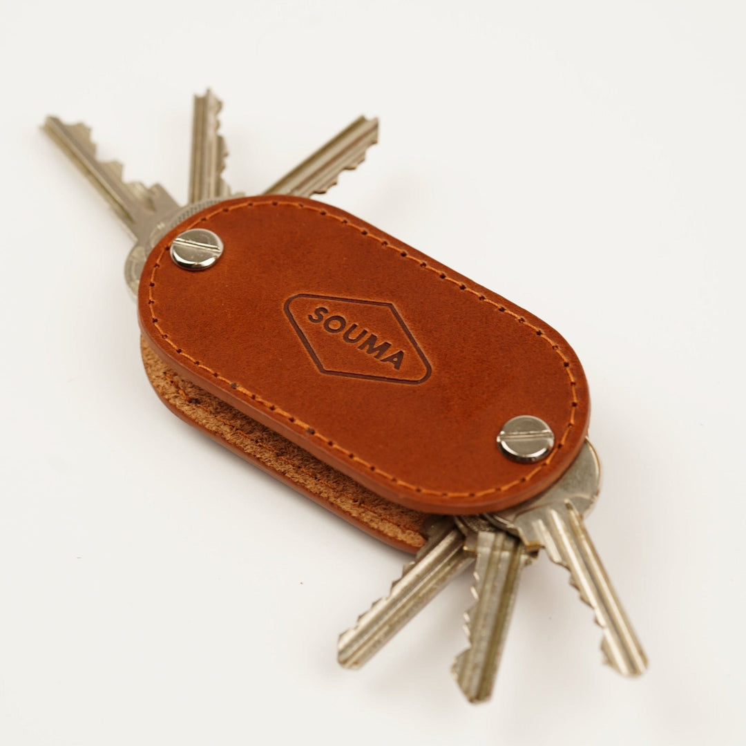 Leather Key Organizer - Smart Key Storage - Keychains - Souma Leather