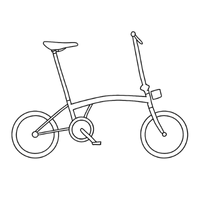 brompton bike icon