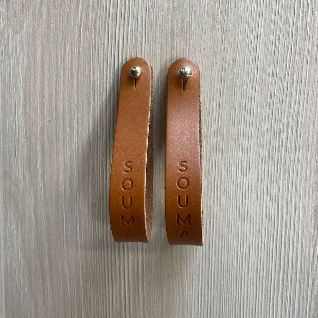 Leather Hub Shiners for Classic Bicycle