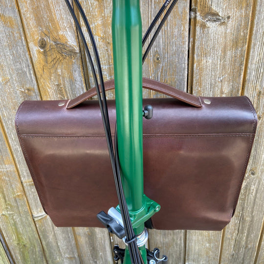 Brompton Bag - Leather Briefcase - Brompton bags - Souma Leather