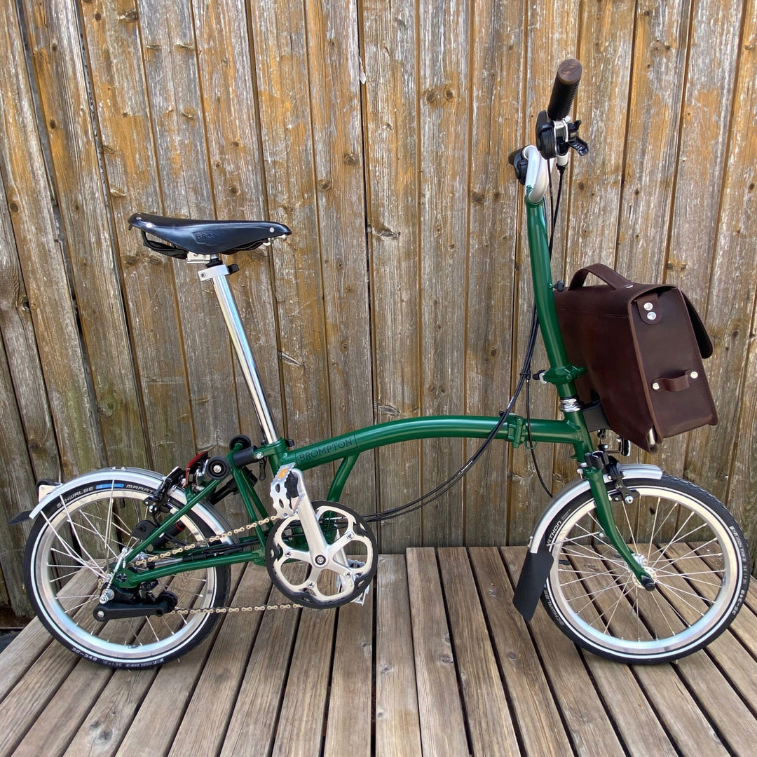 Brompton Bag - Leather Briefcase - Brompton bags - Souma Leather