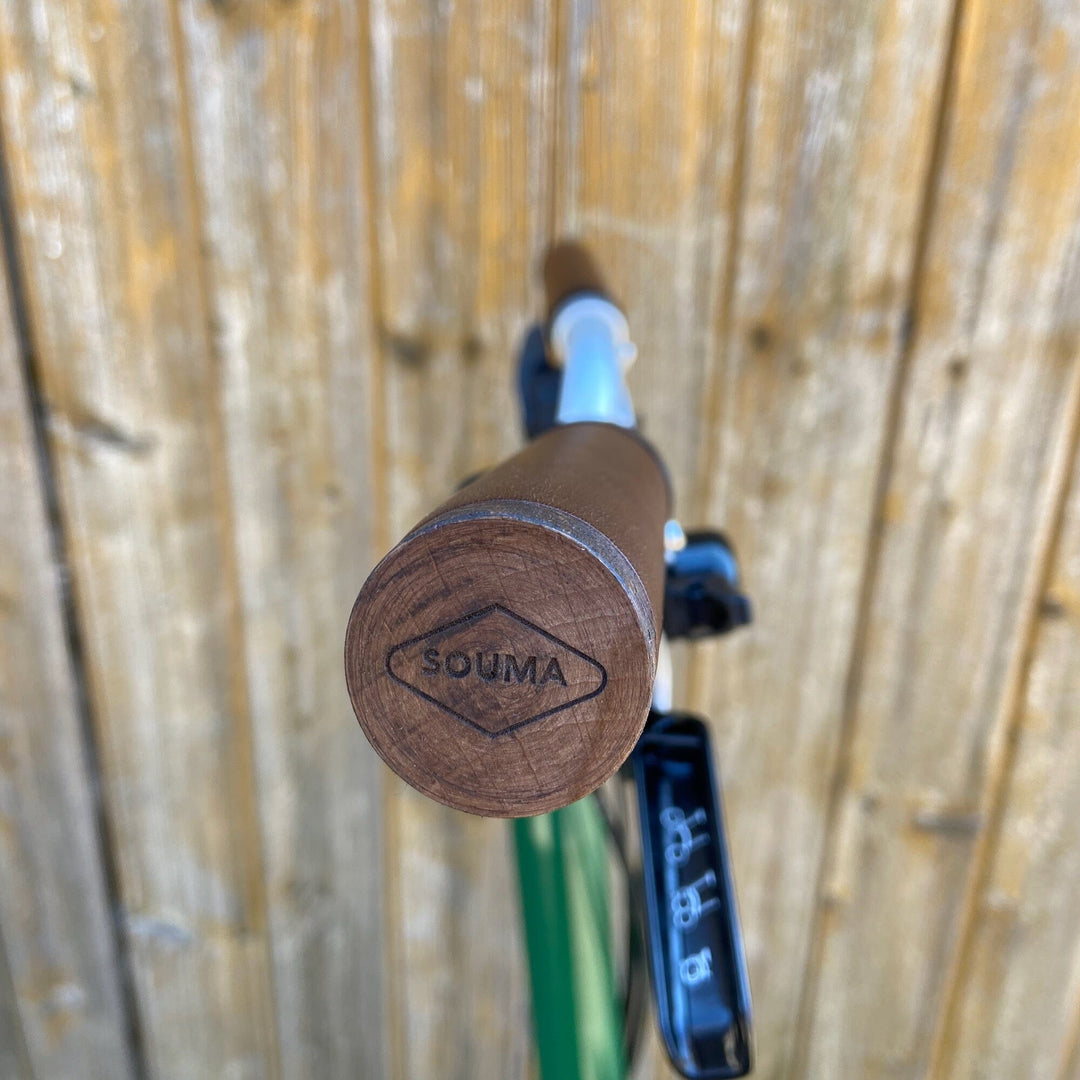 Leather Handlebar Grips for Brompton and Classic Bicycles - Brompton - Souma Leather