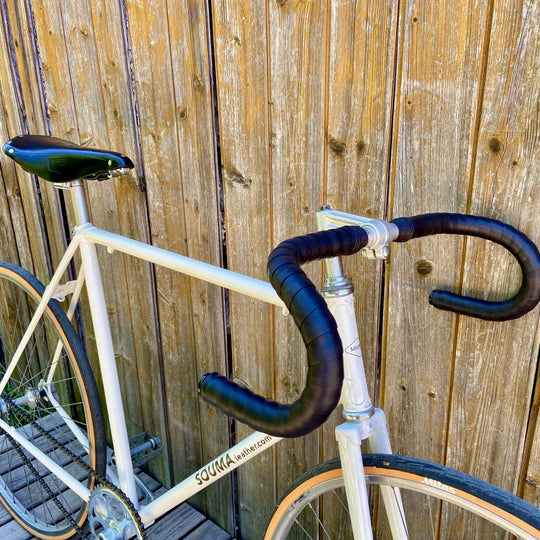 Bicycle Leather Handlebar Tape - Leather Bicycle Accessory - Souma Leather