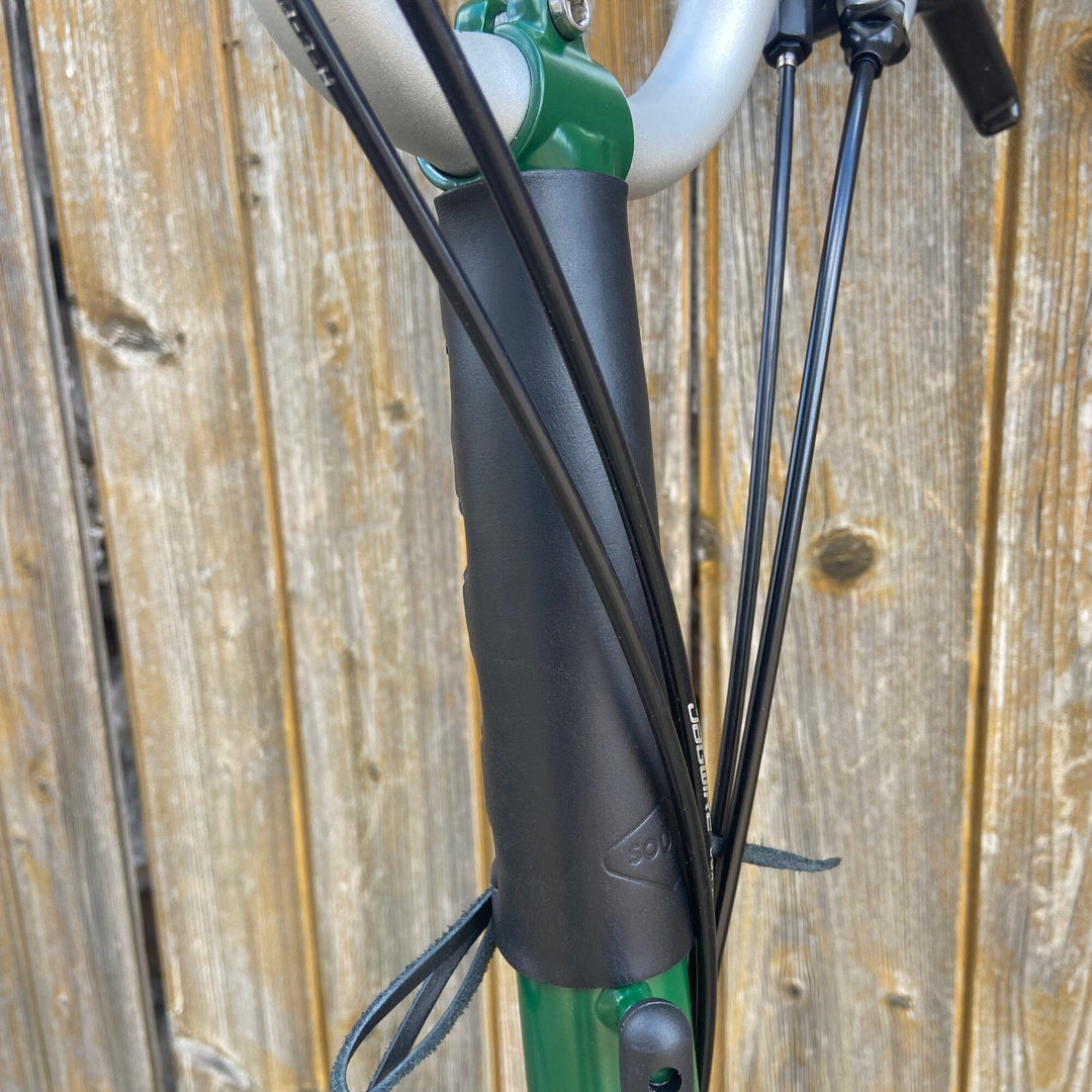 Brompton Frame Protector - Lace On - Brompton accessories - Souma Leather