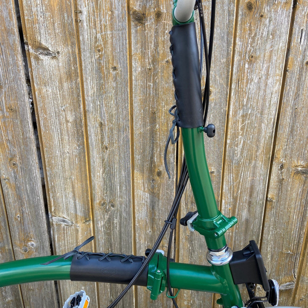 Brompton Frame Protector - Lace On - Brompton accessories - Souma Leather