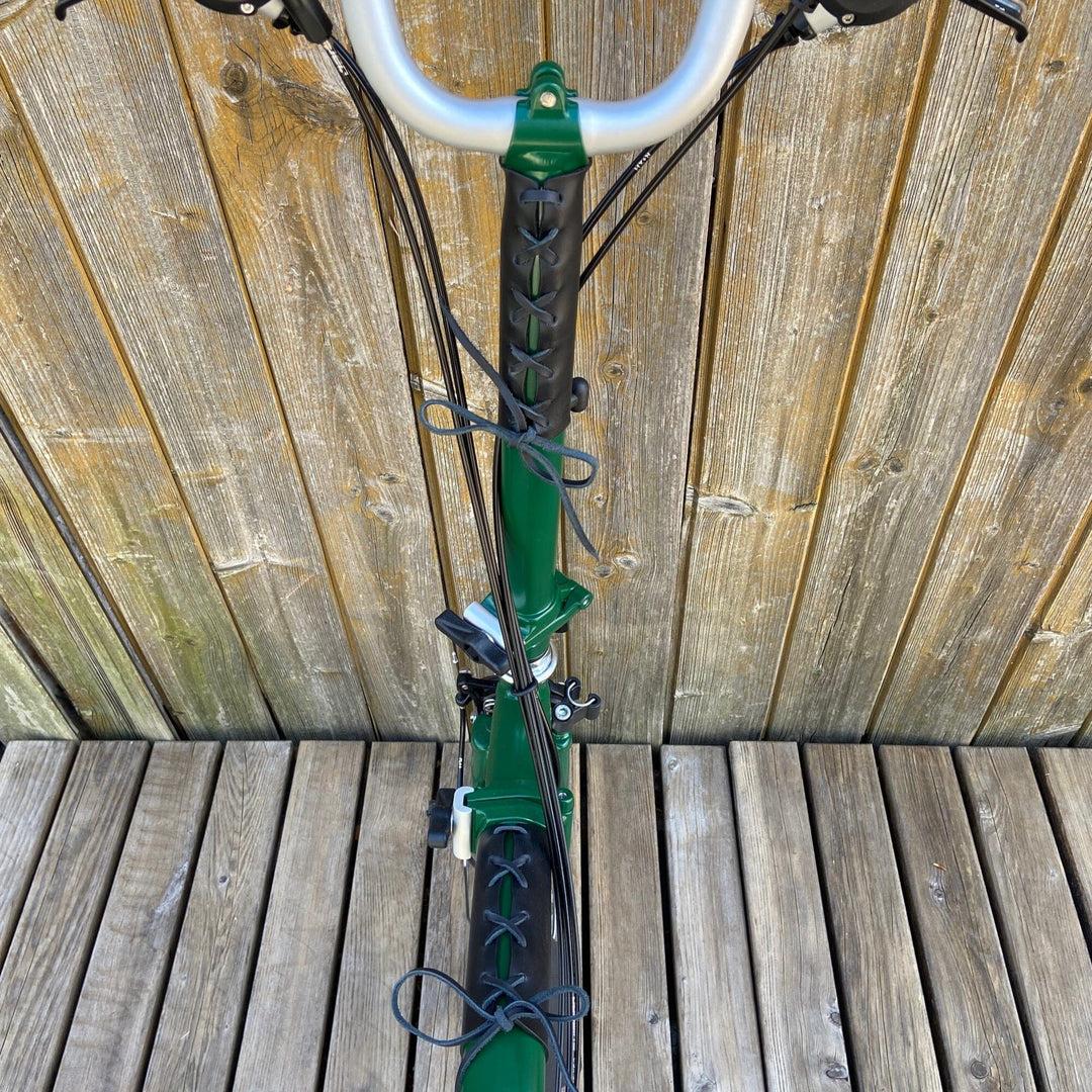 Brompton Frame Protector - Lace On - Brompton accessories - Souma Leather