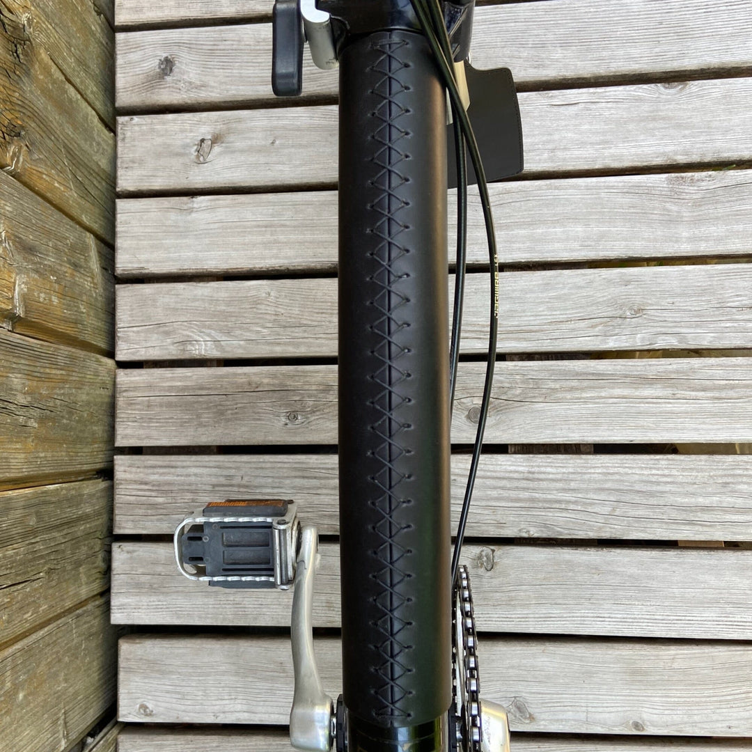 Long Frame cover for Brompton - Sew on - Brompton accessories - Souma Leather