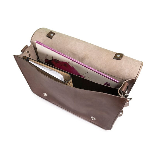 Brompton Bag - Leather Briefcase - Brompton bags - Souma Leather
