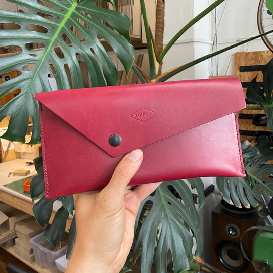 Women's leather clutch - Marc