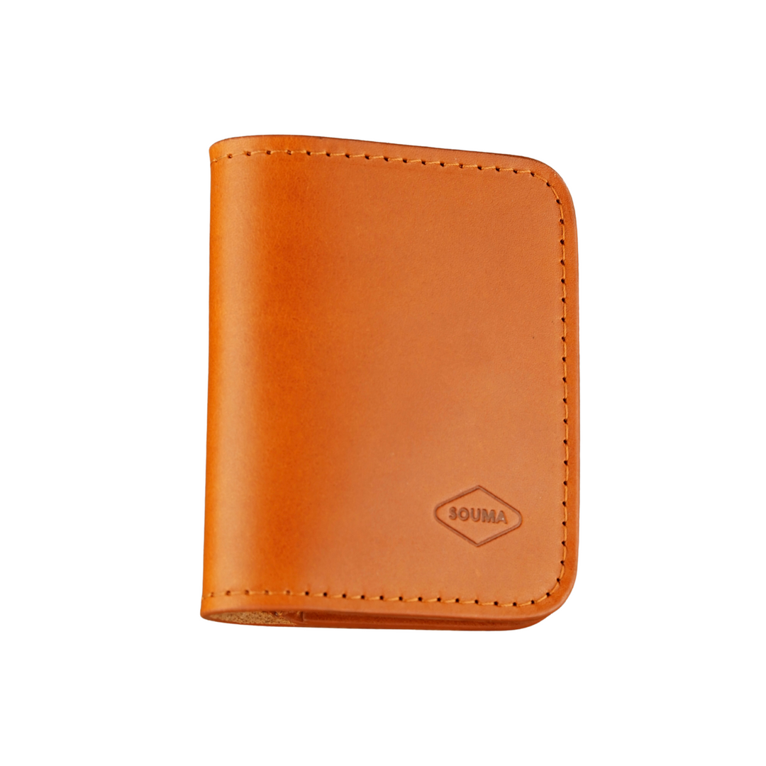 Bifold Apple AirTag Leather Wallet Honey