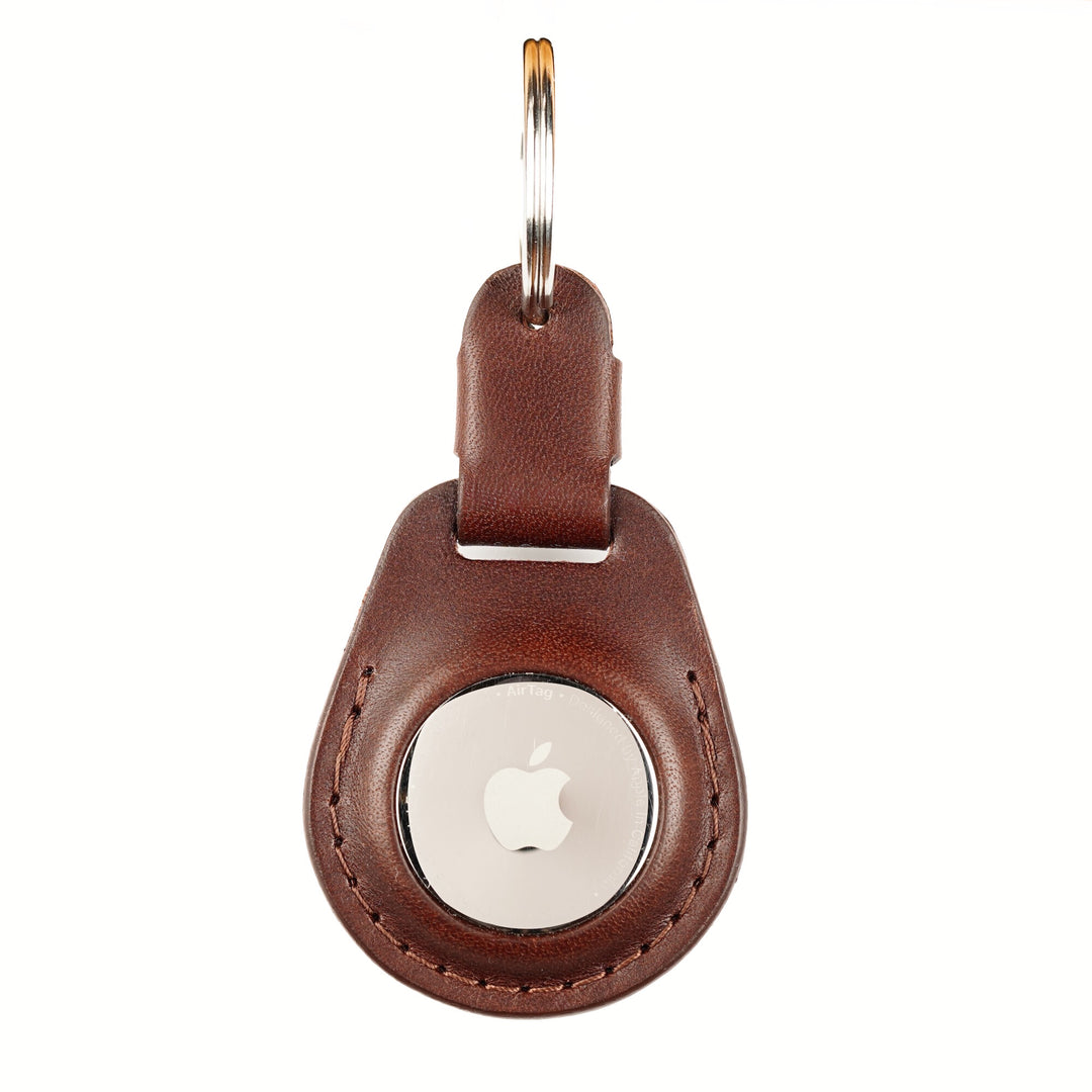 Apple AirTag Leather Keychain - Keychains - Souma Leather