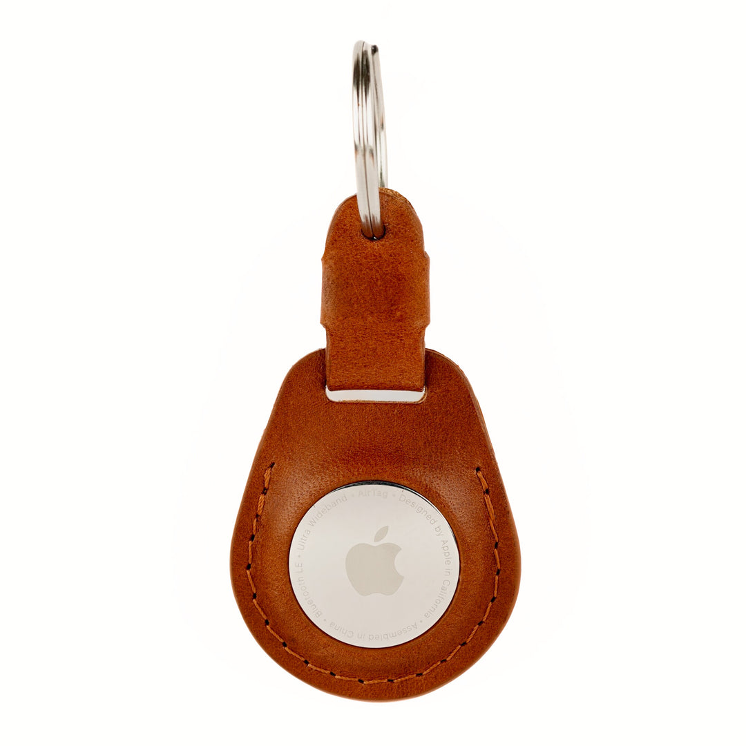 Apple AirTag Leather Keychain - Keychains - Souma Leather