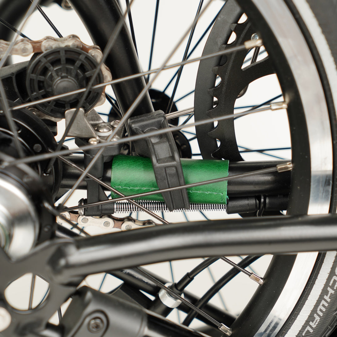Lederketten-/Hakenschutz für Brompton-Fahrrad 