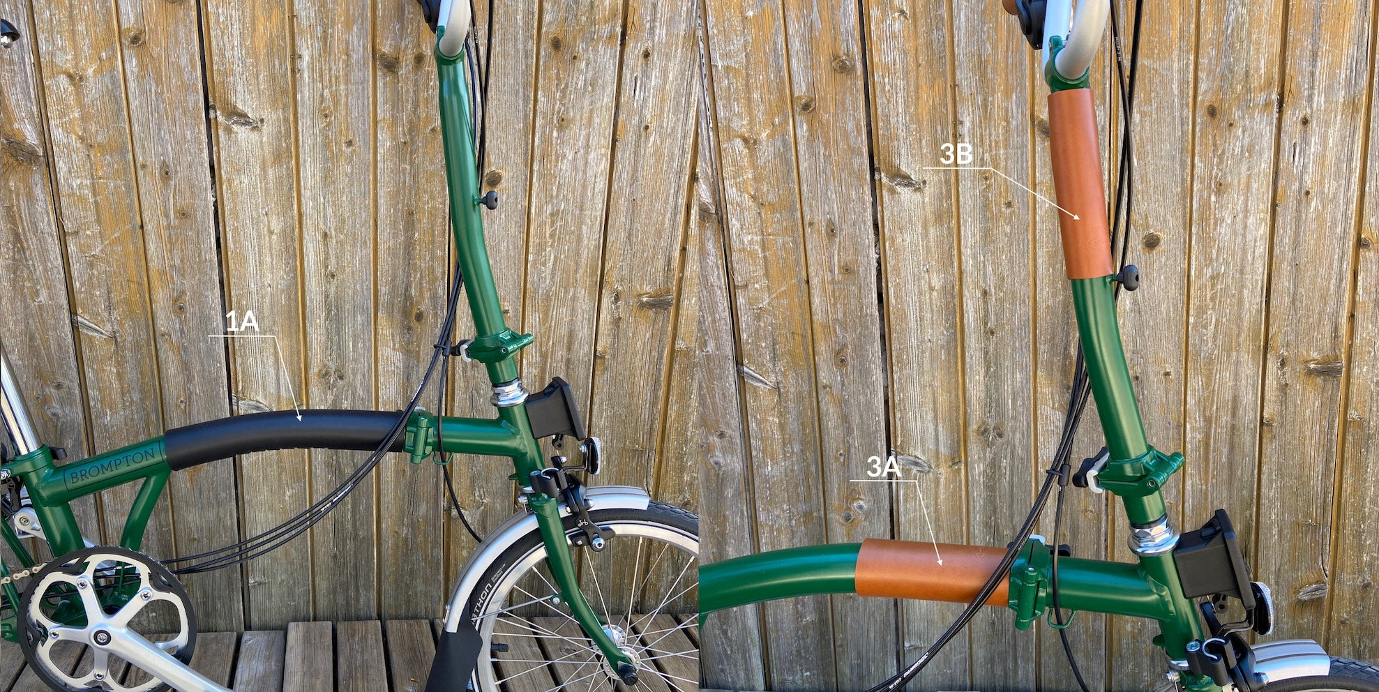 Brompton Leather Frame Protector Configurator