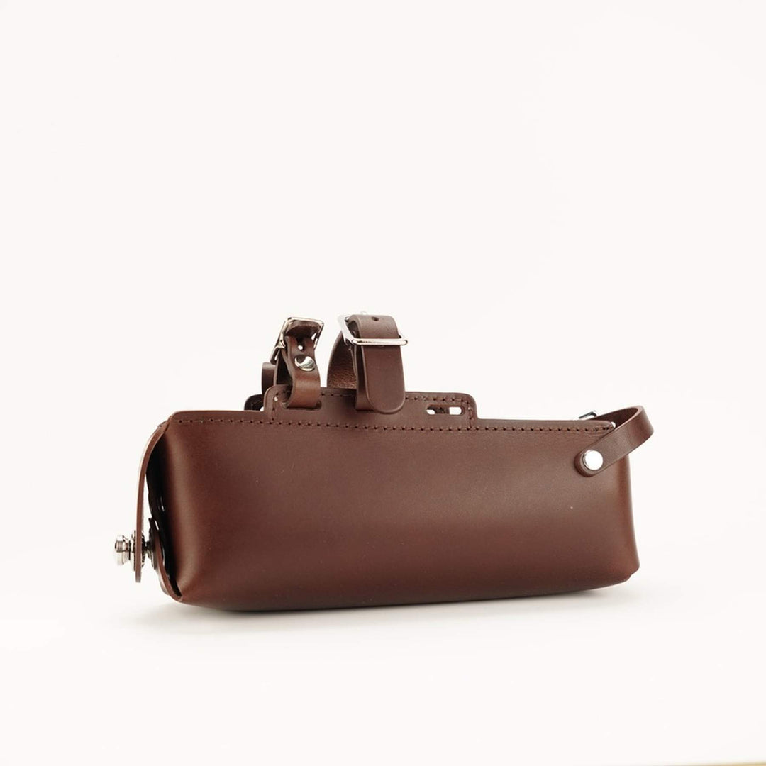 abus damen fahrradtasche Fahrrad-Ledersatteltasche für ABUS Bordo Faltschloss – Souma Leather