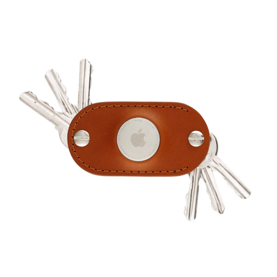 apple airtag organizer honey keys white background