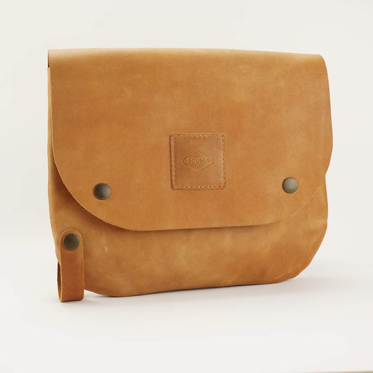 Bikegab - Leather bicycle frame bag/shoulder bag "TOPAZ"