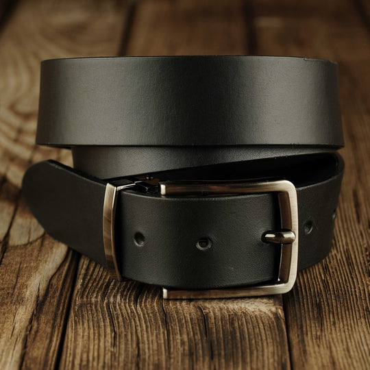 leather belt Black color