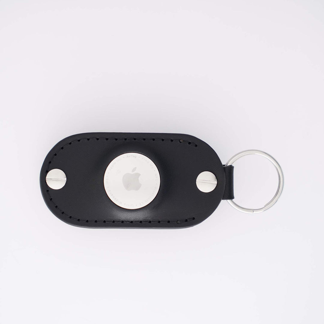 Apple AirTag Leather Key Organizer - Smart Key Storage with Airtag Pocket