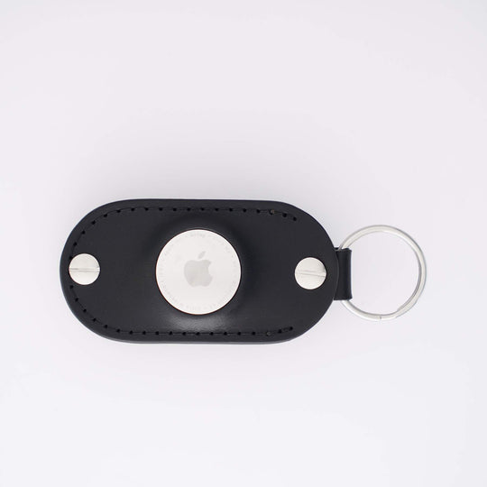 Apple AirTag Leather Key Organizer - Smart Key Storage with Airtag Pocket