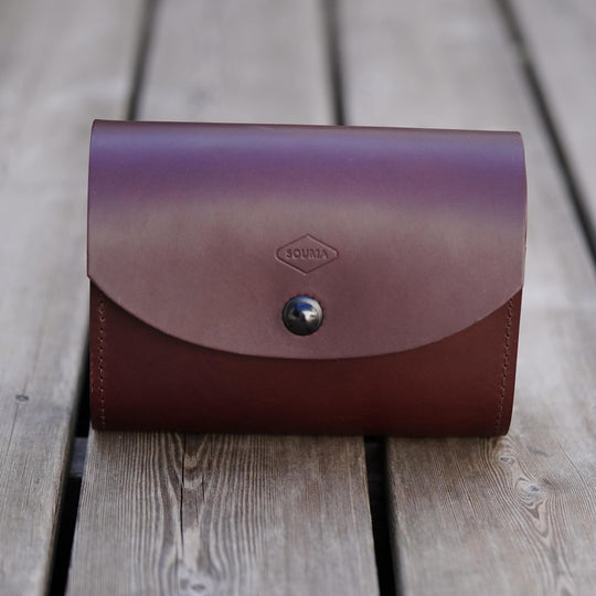 Leather Front Carrier Brompton Bag - Brompton bag - Souma Leather