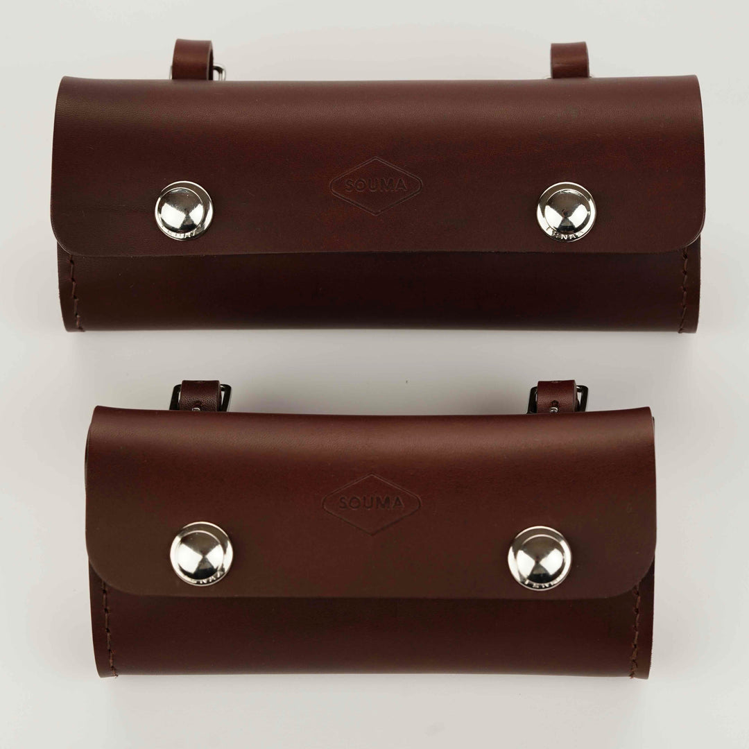 traditional saddle bag brown silver hardware normal large comparison