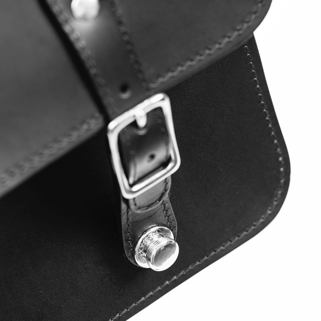 Brompton Bag / Leather Briefcase Souma Leather black tenax closure system