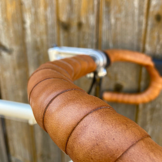 Full grain quality Bicycle Leather handlebar tape 