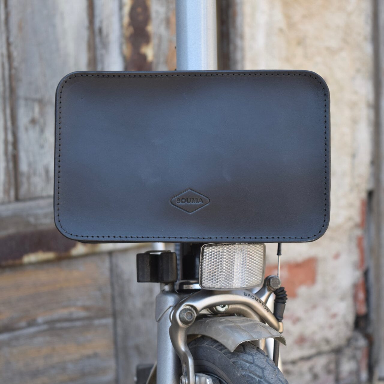 Brompton Leather Front Carrier Pouch - Brompton Front Bag