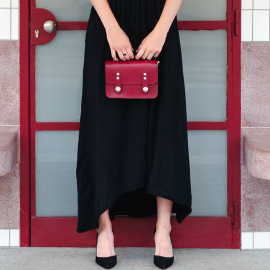 Mini briefcase - Minnie Souma Leather 